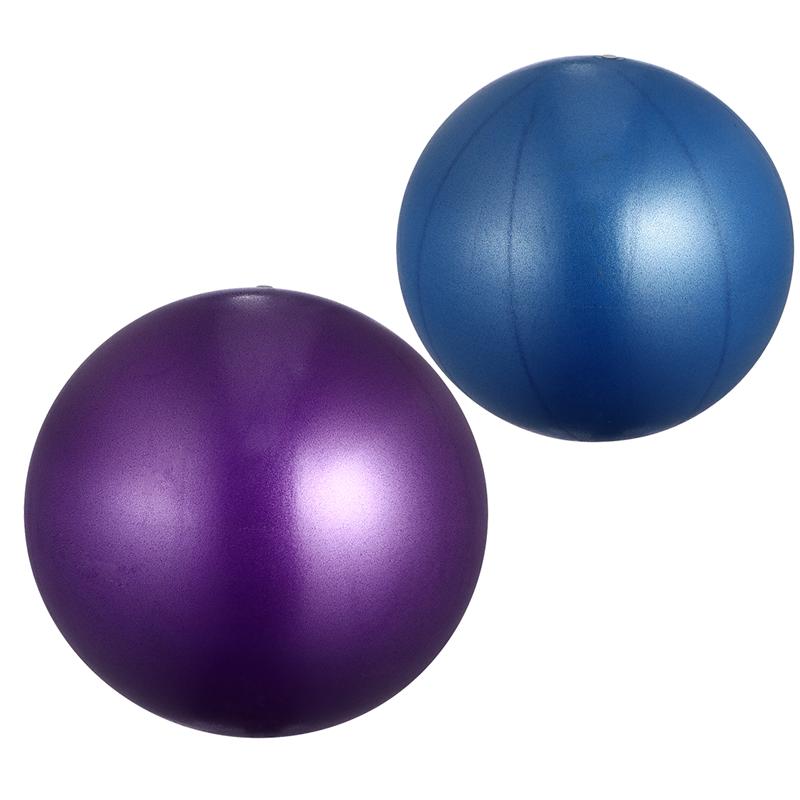 2/4pcs Thickening Frosted Yoga Ball Anti Burst Fitness Ball Mini Balancing Ball Exercise Gymnastics Ball for Fitness Gym 15-35CM: 2pcs Blue Purple