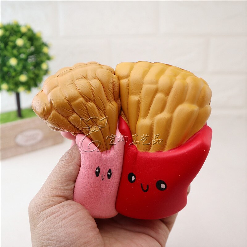 Squishy Chips Simulatie Leuke Squishy Langzaam Stijgende Zachte Squeeze Decompressie Speelgoed