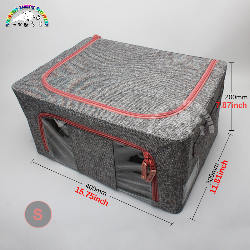 Pet Oxygen Cage for Puppy Kitten Turtle Lizard Bird Atomization Cages Linen Foldable Box Veterinary Equipment: Default Title