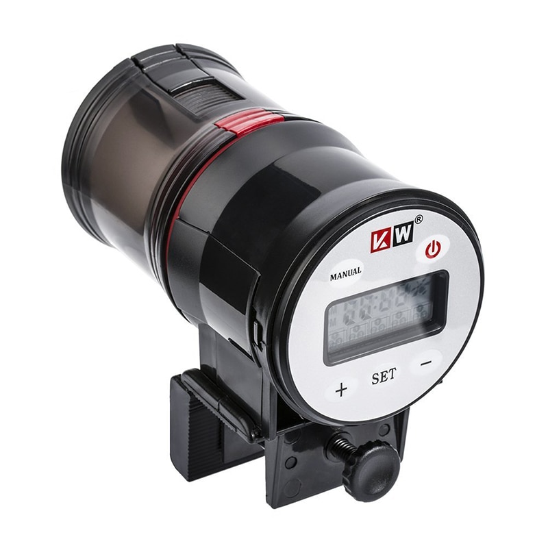 Automatische Vis Feeder Voor Aquarium Fish Tank Auto Feeders Met Timer Huisdier Voeden Dispenser Lcd Geeft Fish Feeder