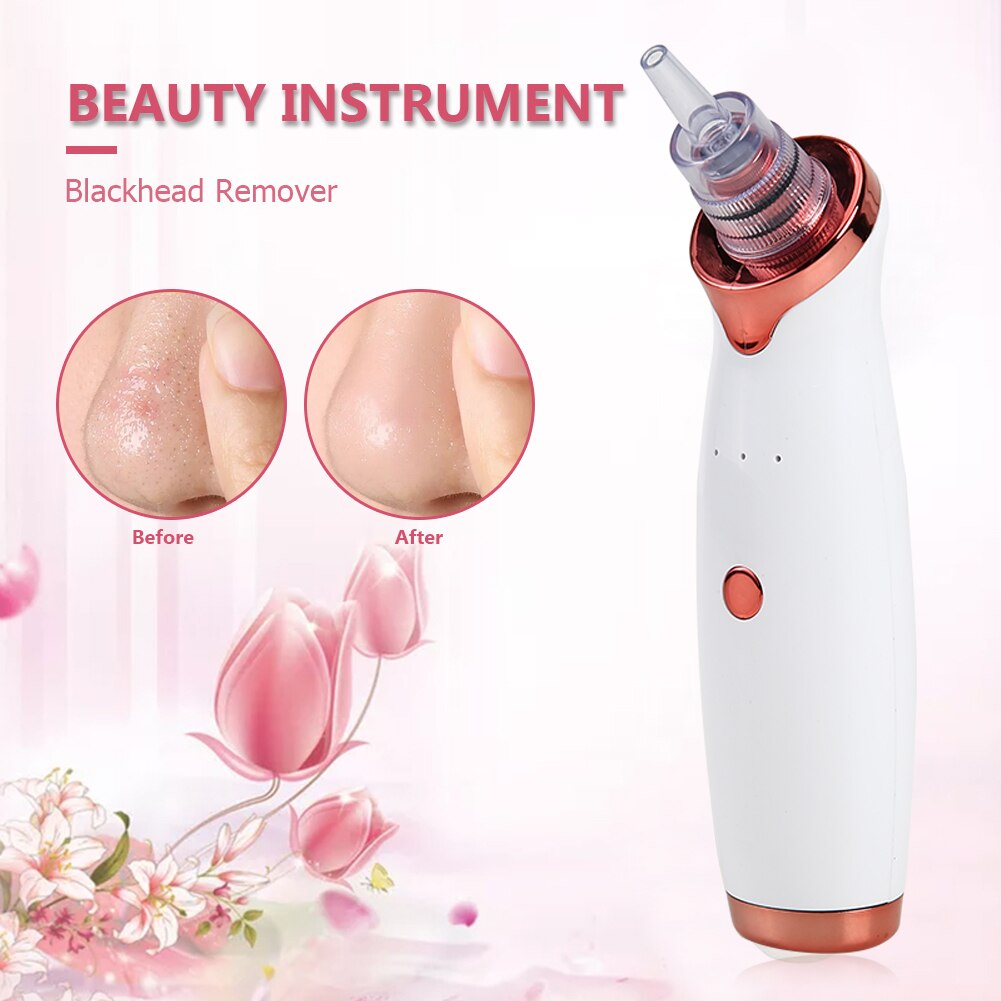 Blackhead Black Dot Remover Face Pore Vacuum Black Head Extractor Vacuum Suction Cleaner Facial Tool Nose Clean Tool