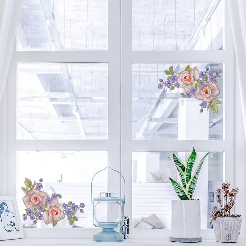 Self-Adhesive Wall Sticker Decals Removable Window Refrigerator Toilet