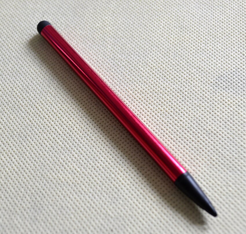 Capacitive Stylus Pen, Silicone &amp; Hard Plastic Tip 2 in 1 Touch Screens Stylus Pen for Mobile Phones, Handwriting Pads, Tablets