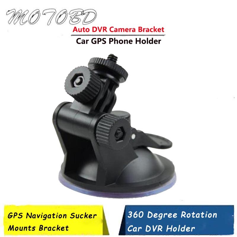 Auto fartskriver gps navigation suger mounts beslag 360 graders rotation bil dvr holder til køretøj videooptager cam