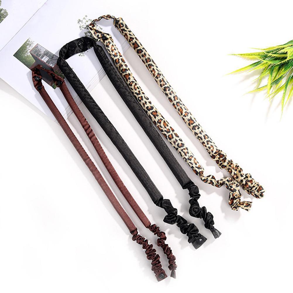 Bandeau en soie sans chaleur pour cheveux, boucles de nuit, vague magique