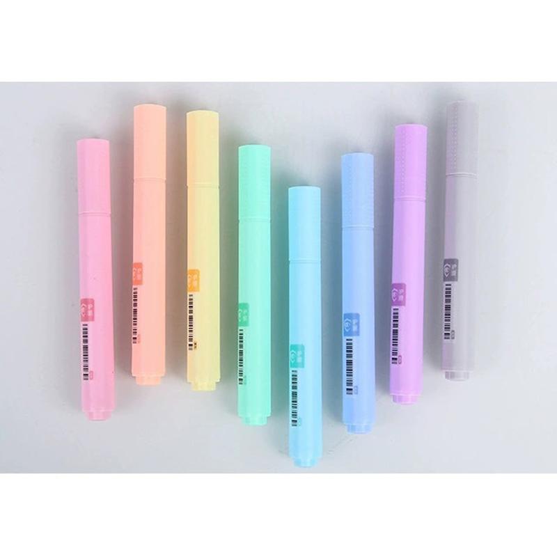 4 Teile/satz Fluoreszierende Stift Textmarker Bleistift Süssigkeit Farbe Zeichnung Marker Schule Bürobedarf Schreibwaren Textmarker Marker Stift