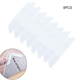 1pcs Não-slip Mats Tapete Grippers Rug Carpet Mat Antiderrapante Skid Fixo Sala De Banho De Silicone Anti-skid Pads Fornecedor Casa: 130x25x2mm