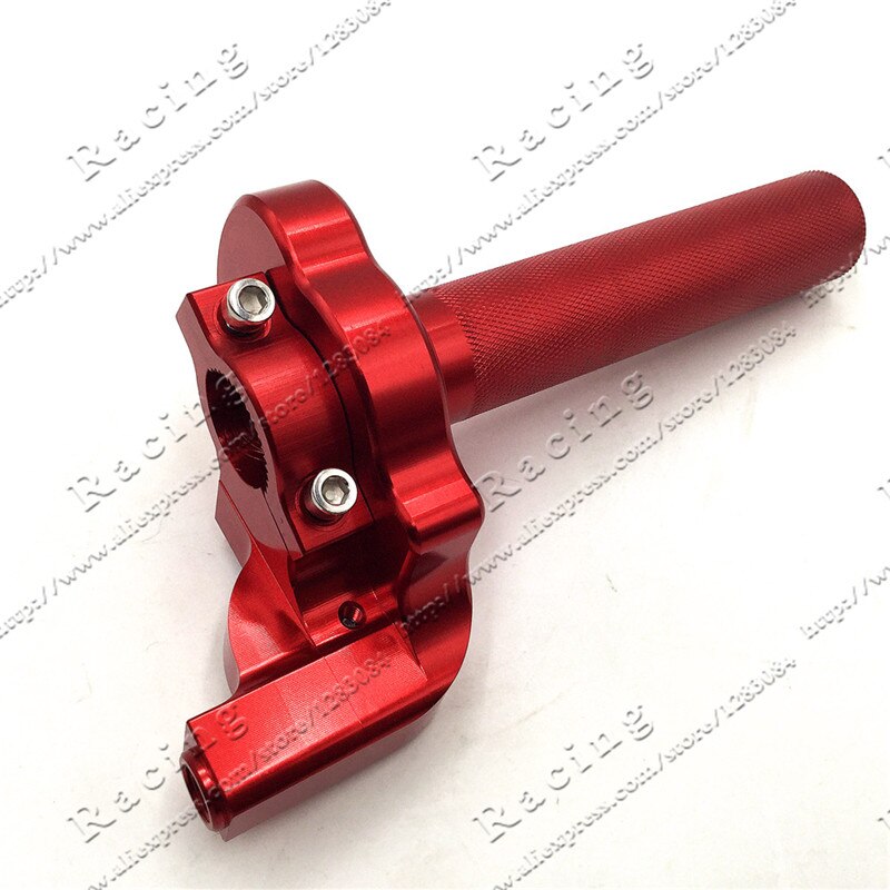 22mm Manubrio CNC Valvola A Farfalla in Alluminio presa Rapido twister Accontentarsi di CRF50 70 110 IRBIS 125 250 sporco fossa bicicletta moto motocross