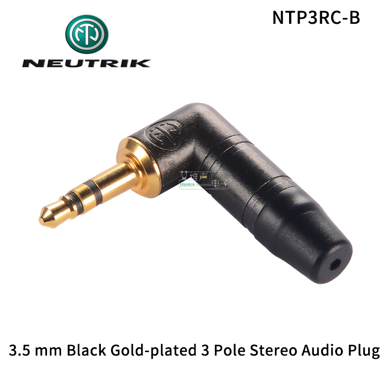 3.5Mm 3 Pole Stereo Audio Plug NTP3RC-B 3.5Mm Haakse Hifi Oortelefoon Mannelijke Headset Adapter Solder Audio jack Voor Diy Hoofdtelefoon