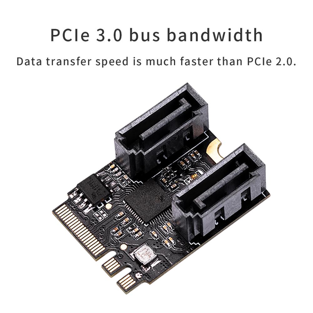 Io Crest Driver IOCREST M.2 ngff to sata 3 adapter card A Key and ... – Vicedeal