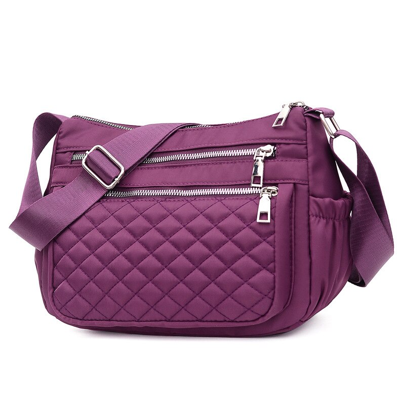 Bolso femenino de lona de un solo hombro, bolsa de dumplings de gran capacidad, bolso de tela grande Diagonal de ocio, bolso cruzado