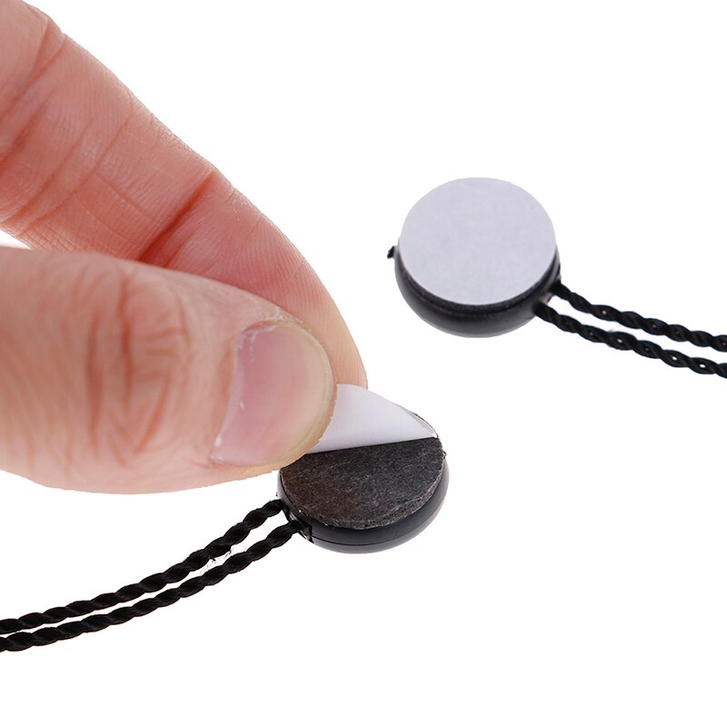 2Pcs DSLR Lens Cover Cap Holder Keeper Strap Cord String Leash Rope For DSLR Digital Film Camera