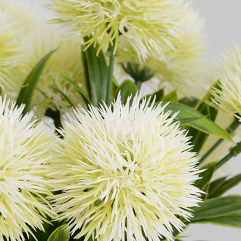 Beauity Artificial Dandelion Flowers Home Furnishings Wedding Valentine's Day Party Decor Plastic Flower Simulation Plant Flower