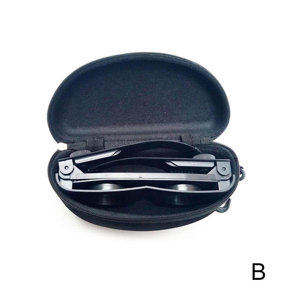 Draagbare telescoop voor buitenvissen, vergrootglazen, telescoopverrekijkers, verstelbare visbrillen: B