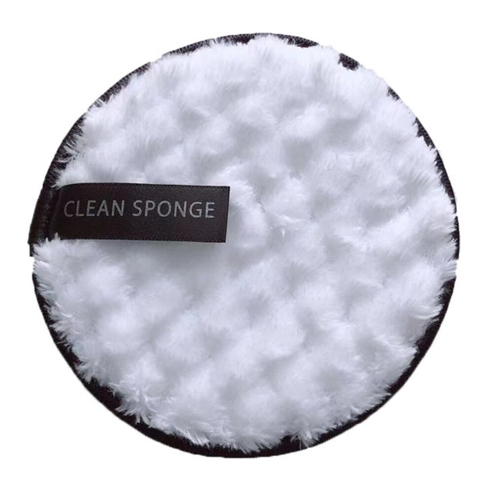Reusable Makeup Remover Pads Cotton Wipes Microfiber Make Up Removal Sponge Cotton Cleaning Pads Tool: 05