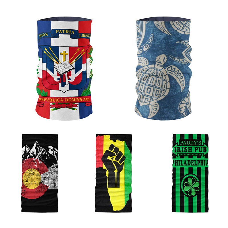 Men Hijab Scarf Microfiber Tubular Elastic Bandana Headband Wrist Strap Magic Sports Turban Women Handkerchief buffe