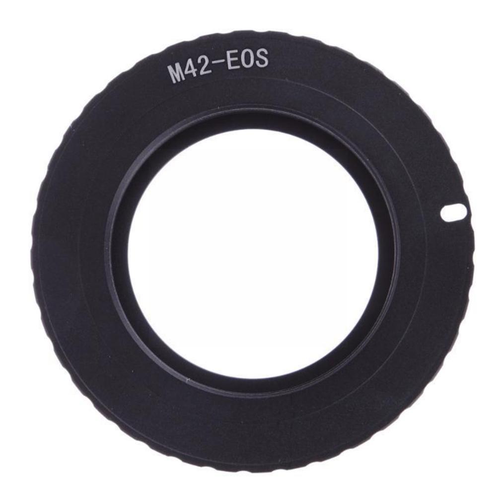 Lens Adapter Zwart Voor M42 Chips Lens Voor Ef Mount Ring Adapter Bevestigen J1d6