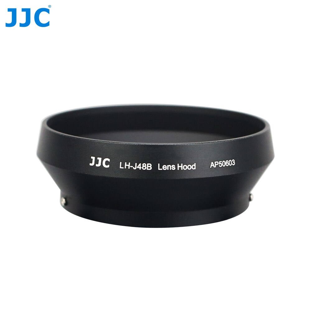 Jjc LH-48B Metalen Zonnekap Compatibel Met Olympus M. Zuiko Digital 17Mm F1.8 Lens Voor OM-D EM10 EM5 EM1 EM1X Pen EP7 EPL10 EPL9