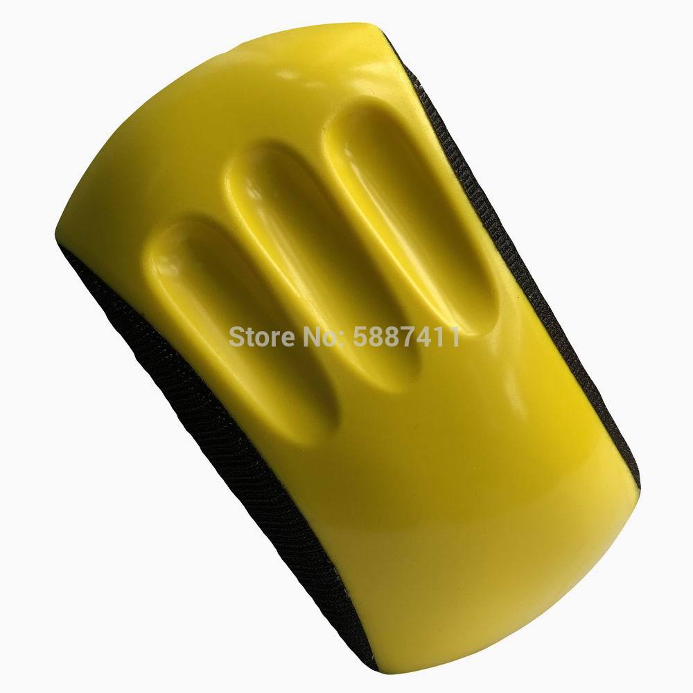 6 Inch 150X90MM Hand Sanding Block For Hook & Loop Sandpaper Hand Pad Polishing Pad 10PCS