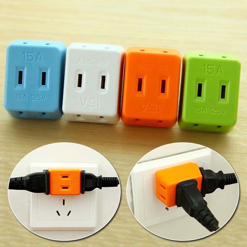 1Pcs Electrical Sockets Converter Plug Board Home Wireless Sockets For Sofa Gap Random Color