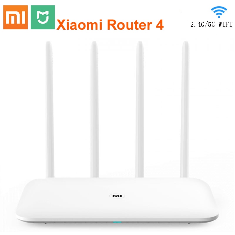 Xiaomi Mi Wifi Draadloze Router 3G/4 Dual Band 2.4/5Ghz Gigabit Smart Mini Wifi Repeater 4 Antennes Usb 3.0 256Mb Ram 1167Mbps