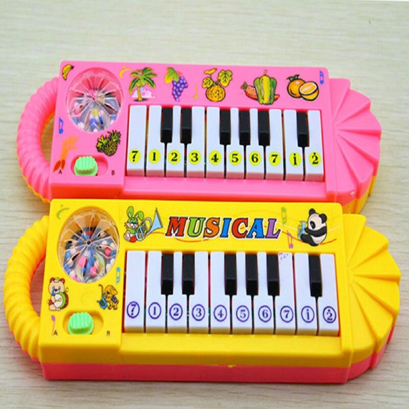 Tapete de juego de Piano con teclado divertido para bebé, instrumento Musical de desarrollo, juguetes de música educativos para niños de 2 a 4 años