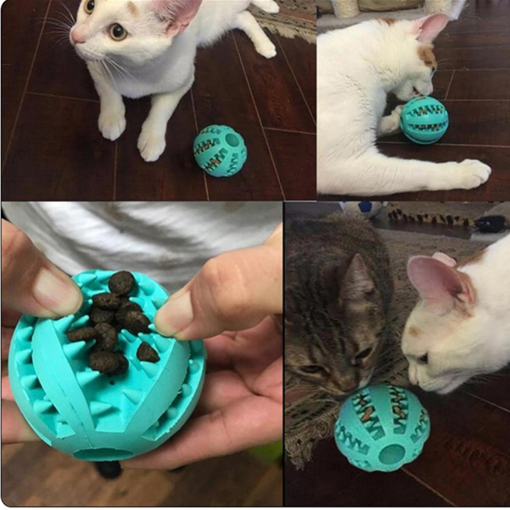 Hond Speelgoed Speelgoed Grappige Interactieve Elasticiteit Bal Hond Kauwen Speelgoed Voor Hond Tand Schoon Bal Van Voedsel Extra -tough Rubberen Bal