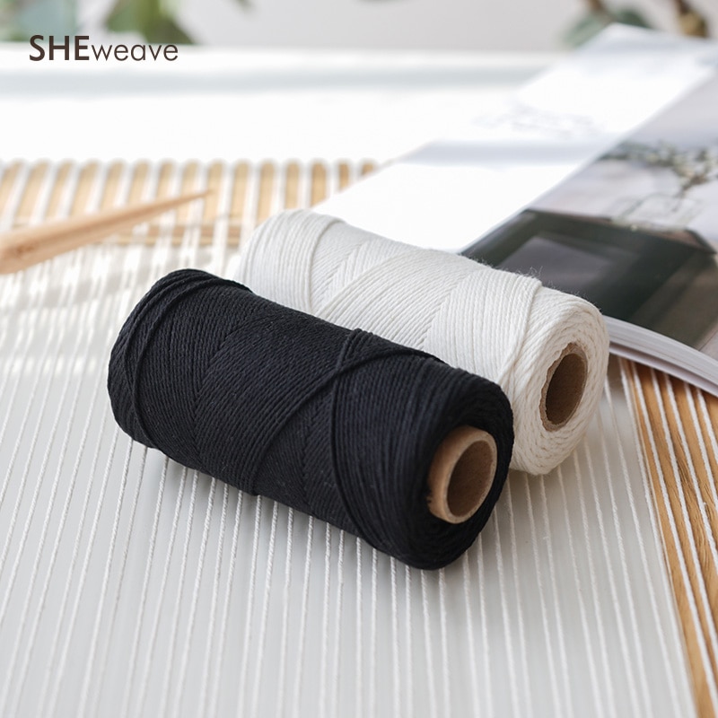 weaving tapestry warp,Cotton Warp Roll for Weaving, crocheting,tapestry warp yarn- 80g/ 150 m (164 yd)