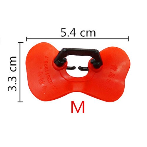 10 kpl broilerin lasit kana tarpeen s/m/l/xl punainen pehmeä kanan nokkimisen estolasit ilman pulttia siipikarjan ruokintavälineitä: M