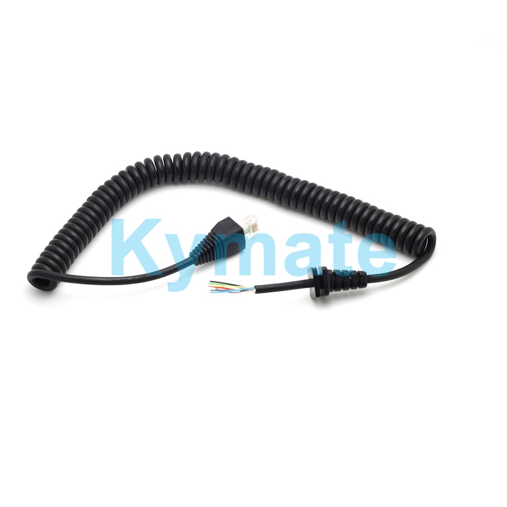 Cable de micrófono para micrófono Yaesu MH-67 para FT-817, FT-450, FT-817ND, FT-857D, FT-897 altavoz de MH-67 de Radio de coche