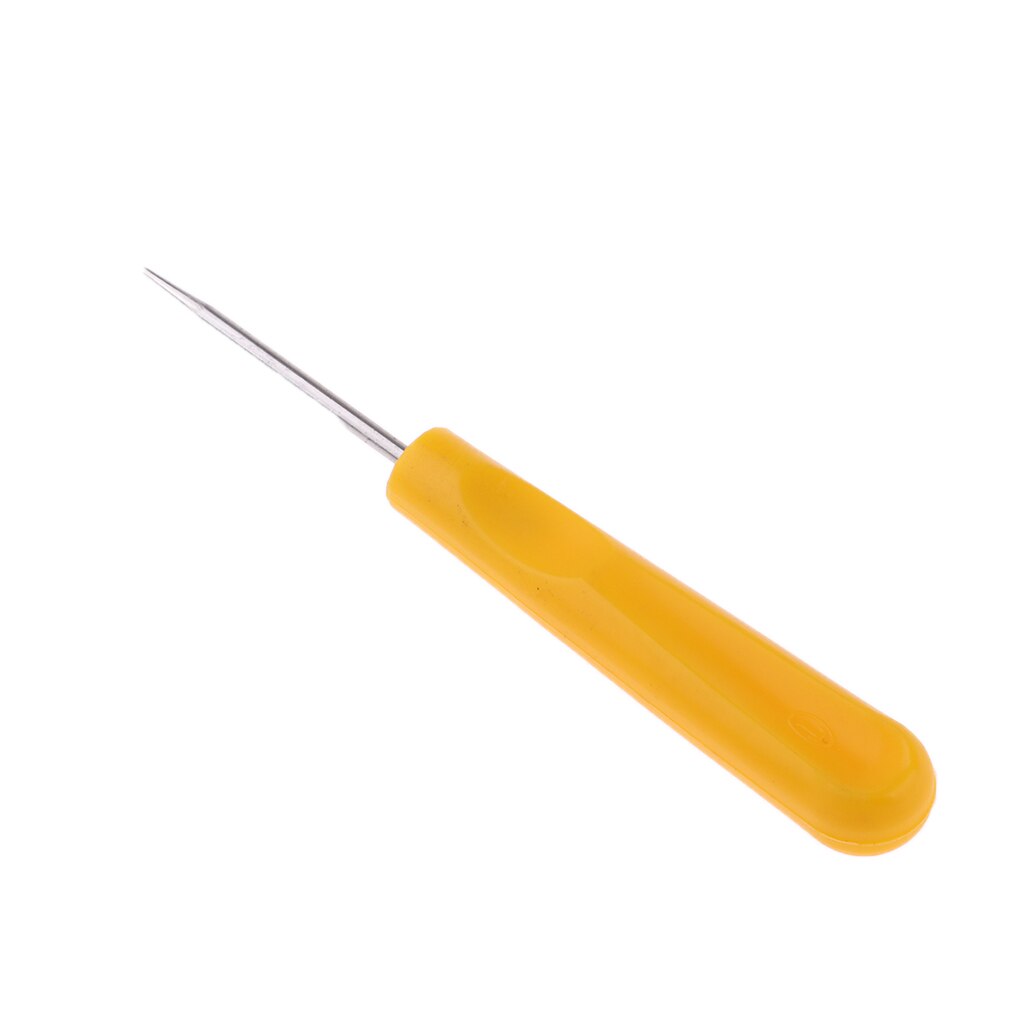 Awl Stringing per Badminton Tennis racchetta racchetta String guida-giallo