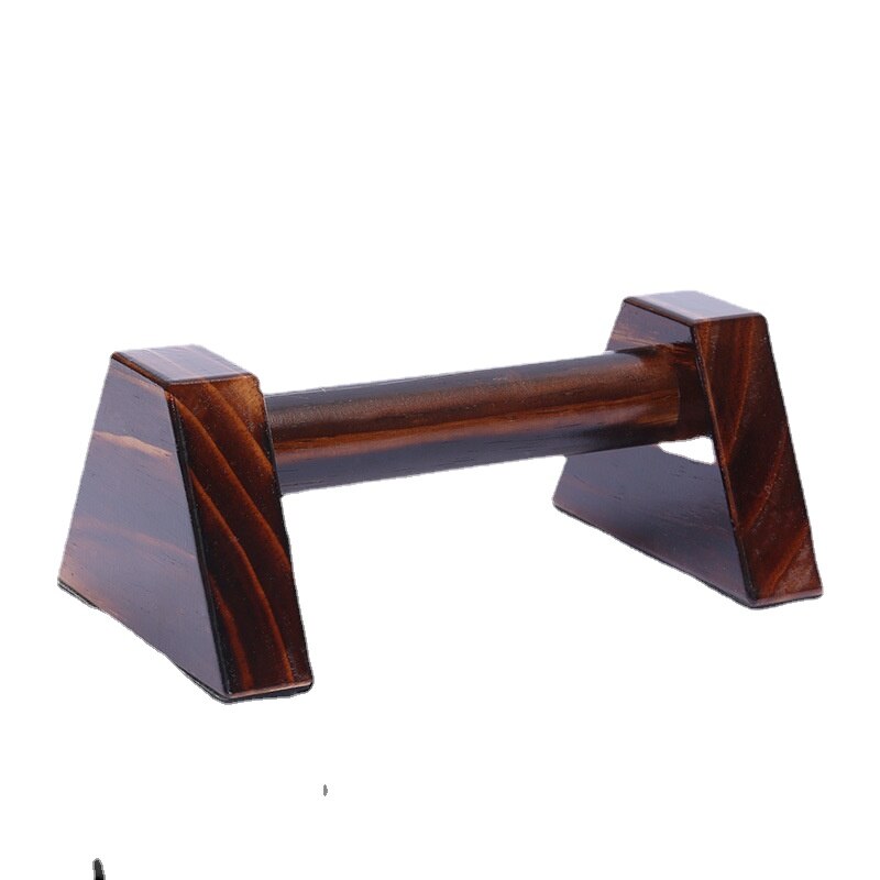 Support de gymnastique en bois de 25cm, barre parallèle pour l&#39;entraînement physique, 1 paire de supports de Sport à Double tige