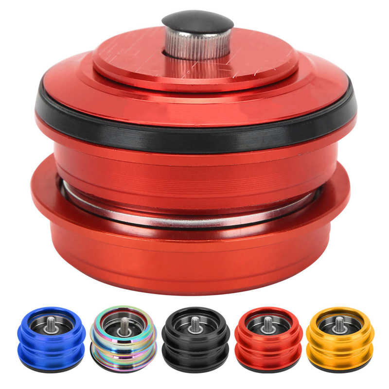 Bicycle Headset Mountain Bike Front Fork Headset 44mm Threadless Aluminum Alloy Headset Replacement Bicycle Parts