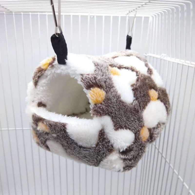 Lille dyr hamster bure kæledyr kanin hamster hus rotte hamster tilbehør pindsvin seng egern marsvin vinter hængende rede