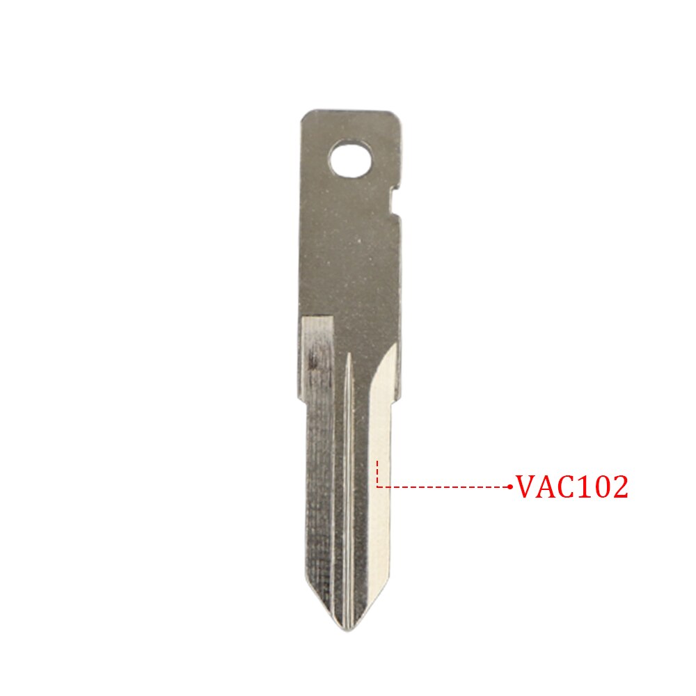 YIQIXIN For Nissan Vauxhall Opel Vivaro 2 Button Car Key Shell Fob Case For Renault Movano Trafic Kangoo Master Clio Scenic Key: VAC102 Blade