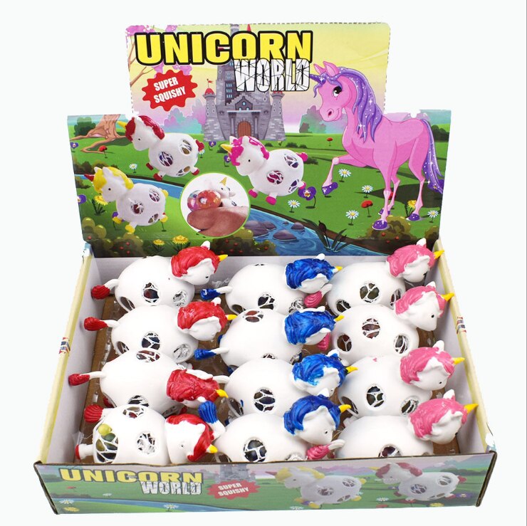 12pcs Dinosaur Model Venting Balls Squeeze Pressure Ball Decompression Squishy Toy Combination Pressure Relaxation Toy Ball