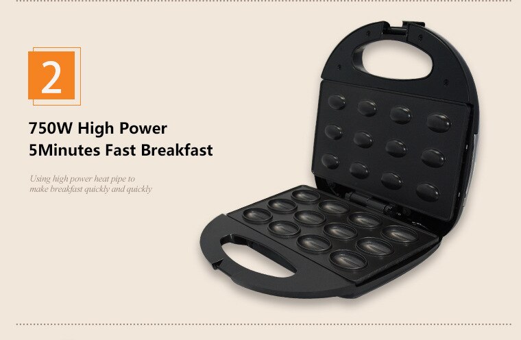 Mini Household Nut Machine Nut Machine Frying Pan Cake Machine Sandwich Baking Machine