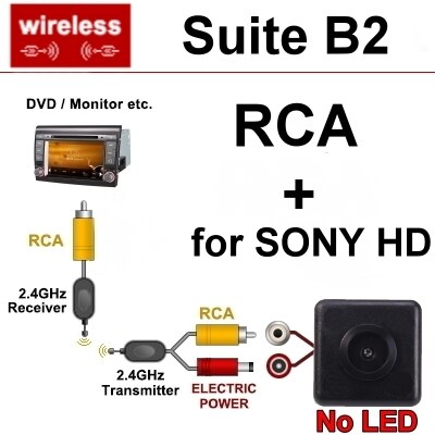 Cámara de visión trasera para coche, para SEAT Ibiza 6L 6J SC MK3 MK4 2002 ~ , SONY HD CCD, visión nocturna, marcha atrás: Suite B2