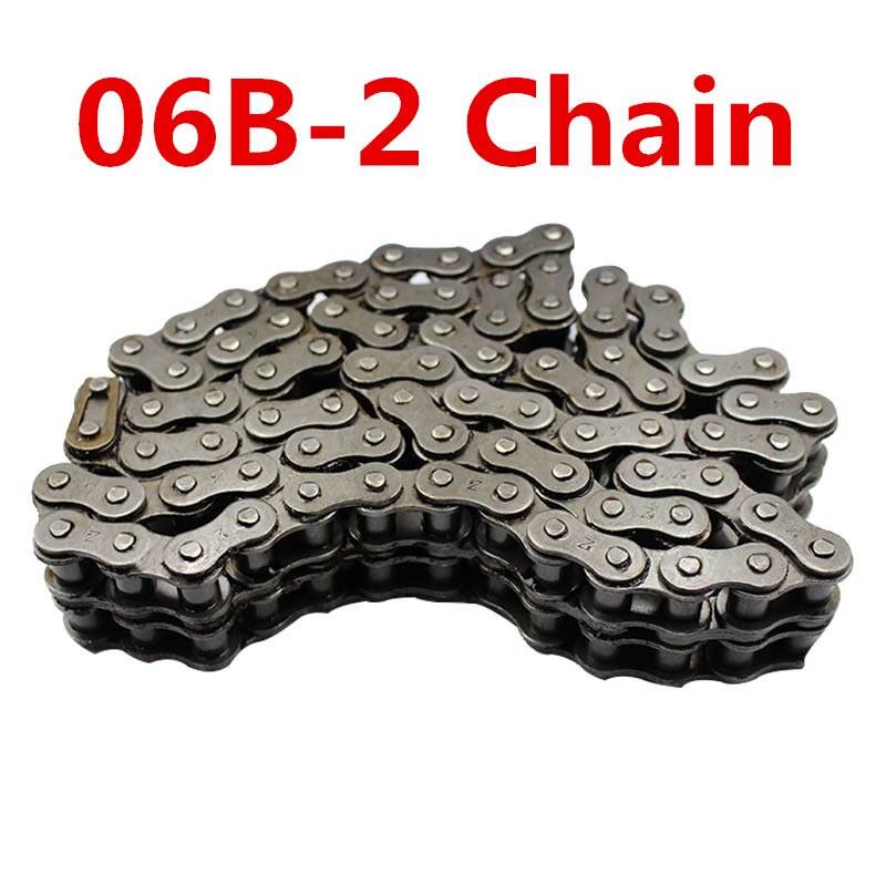 1 st. 1.5m lengtes 160 schakels 06b-2 treksterkte transmissieketting 06b dubbele rollenketting  /06b standaard rollenketting