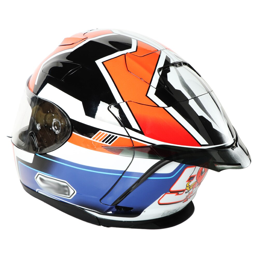 Motorcycle Rear helmet spoiler case for marushin RFF-778 / BFF-B5 / B3 / B1