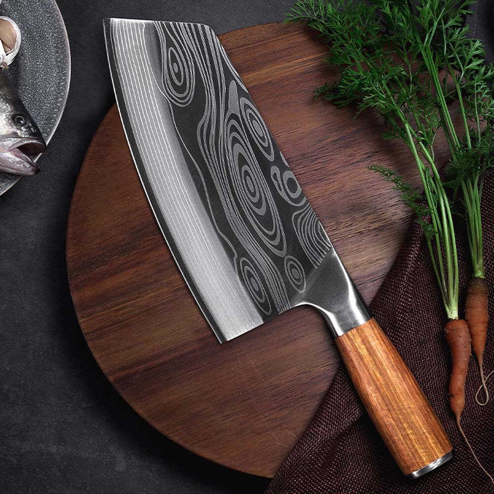 Chinese Kitchen Chef Knife Multifunctional Meat Cleaver Vegetable Cutter Butcher Knife Slicing Knife Cooking Tools