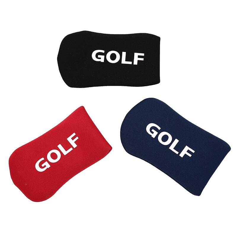 1Pc negro/rojo/azul Headcover Set de funda protectora de Club de Golf de Putter