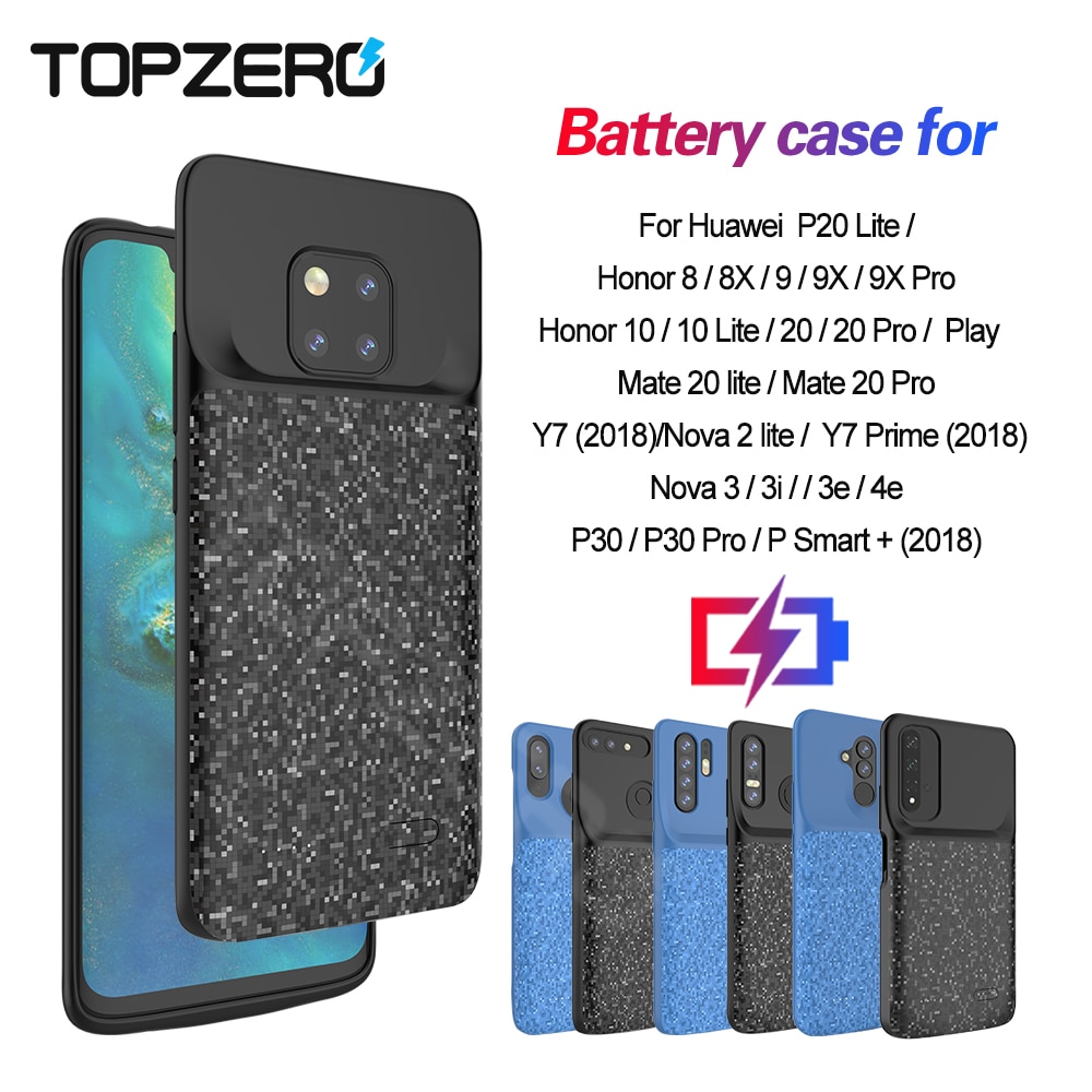 Cassa di batteria Per Huawei Honor 8x 9x 10lite 20pro Ultralight Powerbank Per Il Caso di Huawei Compagno di 20pro Nova 3i 4e p20lite P30pro Y7