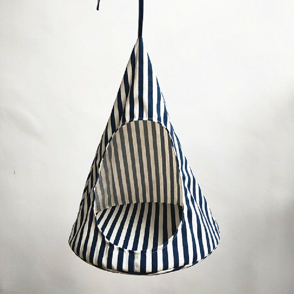 Newest Pet Cat Puppy Dog Conical Sleeping Bed Basket Hammock Bed Mats Window Comfortable Cage Cat Hammock Without Rims: C No Rims / M