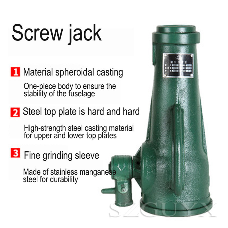 5T spiral jack mechanical gear jack 5 tons jack stable jack tool Screw mechanical jack Screw jack