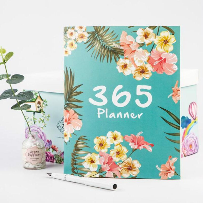notebook 365 days plan book students manage time schedule notebook 365 planner school supply cuaderno