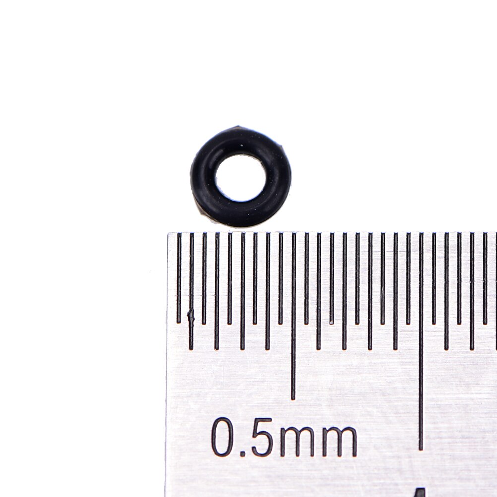 50 stk. o-ringe gummipakninger runde stængler / flyvende grebskiver holder aluminiumspindler tæt på dartløb silikone