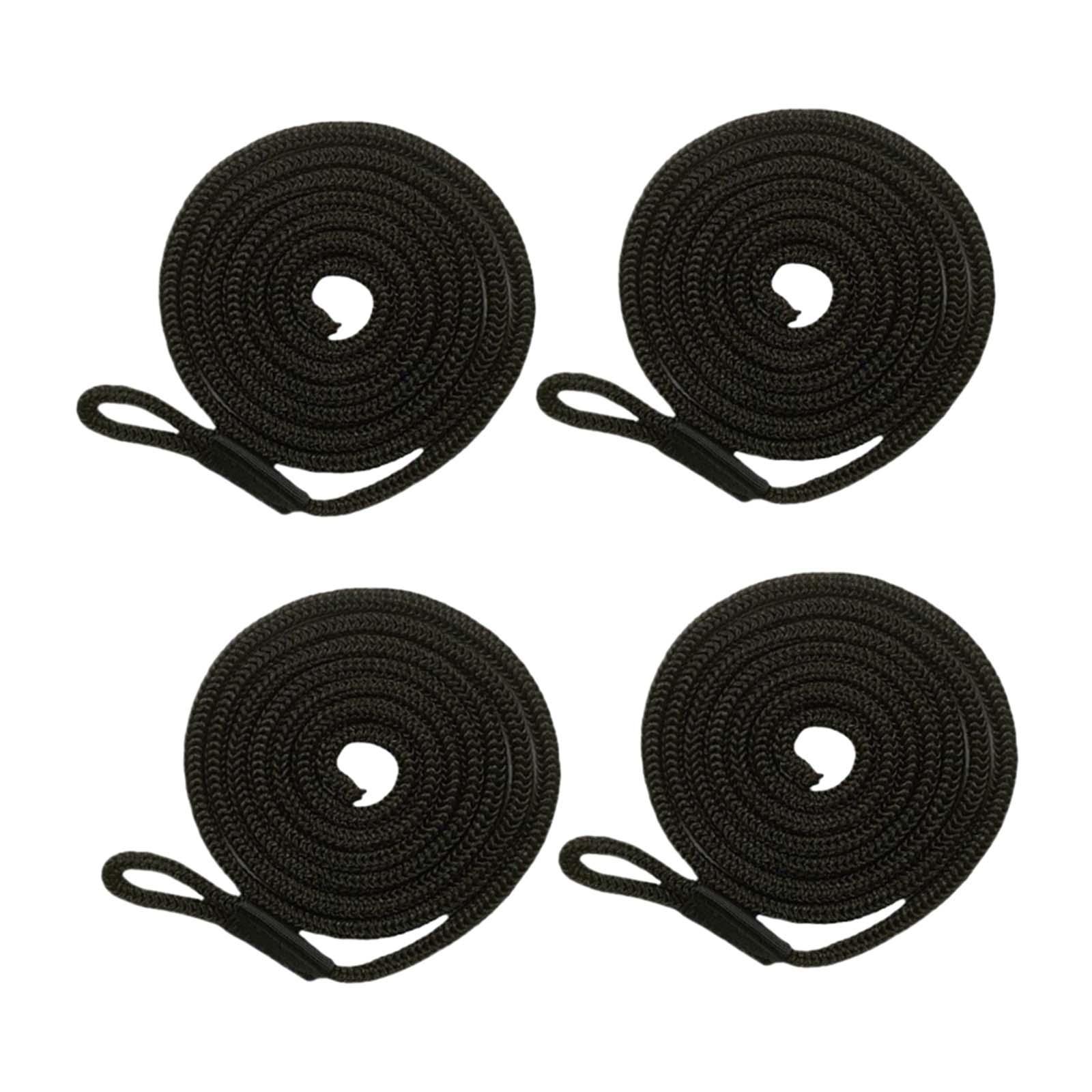 4Pcs Boat Bumpers Fenders Boat Dock for Pontoon Boats Boat Accessories Sailboats Docking Yacht Fishing Boat Fenders Lines