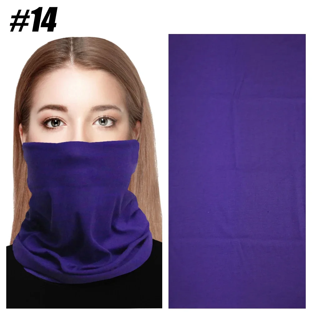 Foulards de randonnée cache-cou masque facial hommes femmes sans couture Bandana Rave visage couverture écharpe masque cagoule bandeau tête enveloppement chapeaux: YELLOW