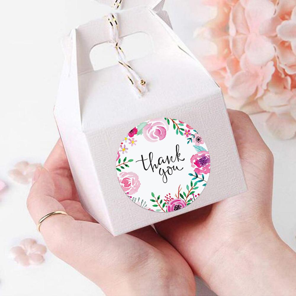 500x Thank You Stickers Stickers Packaging Sealing Stickers Office School Supplies Cute Stationery Per Volume Sticker Label